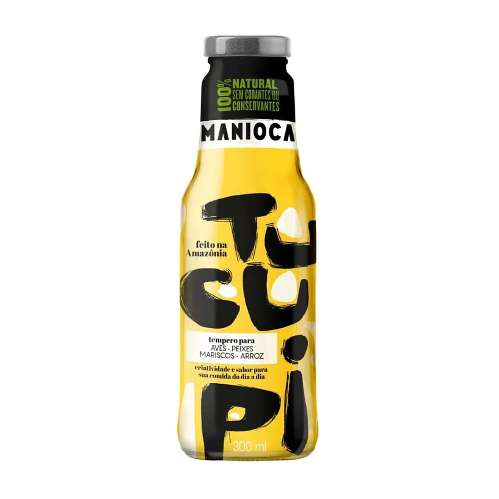 Caldo Vegetal Tucupi Amarelo Manioca 300ml