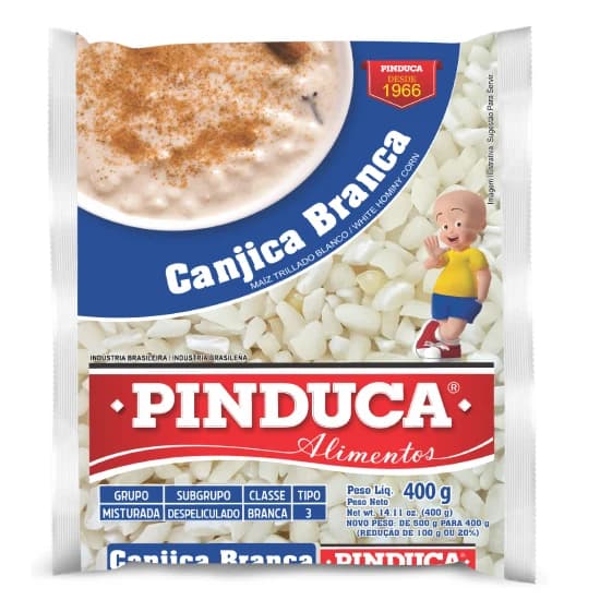 Canjica Branca Pinduca 400g