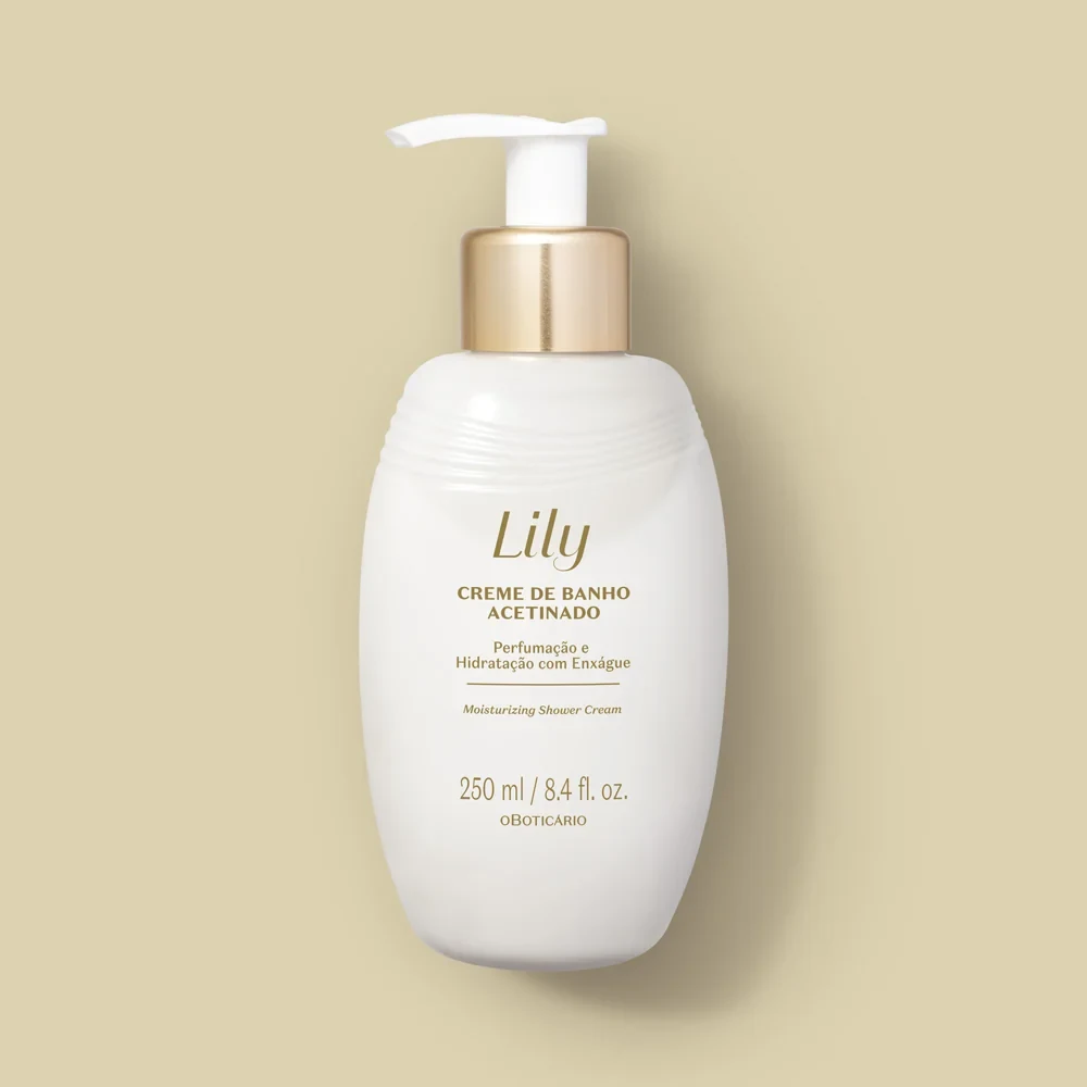 Creme de Banho Acetinado Lily 250ml