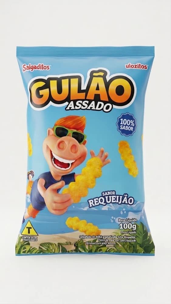 Gulão Assado Requeijão