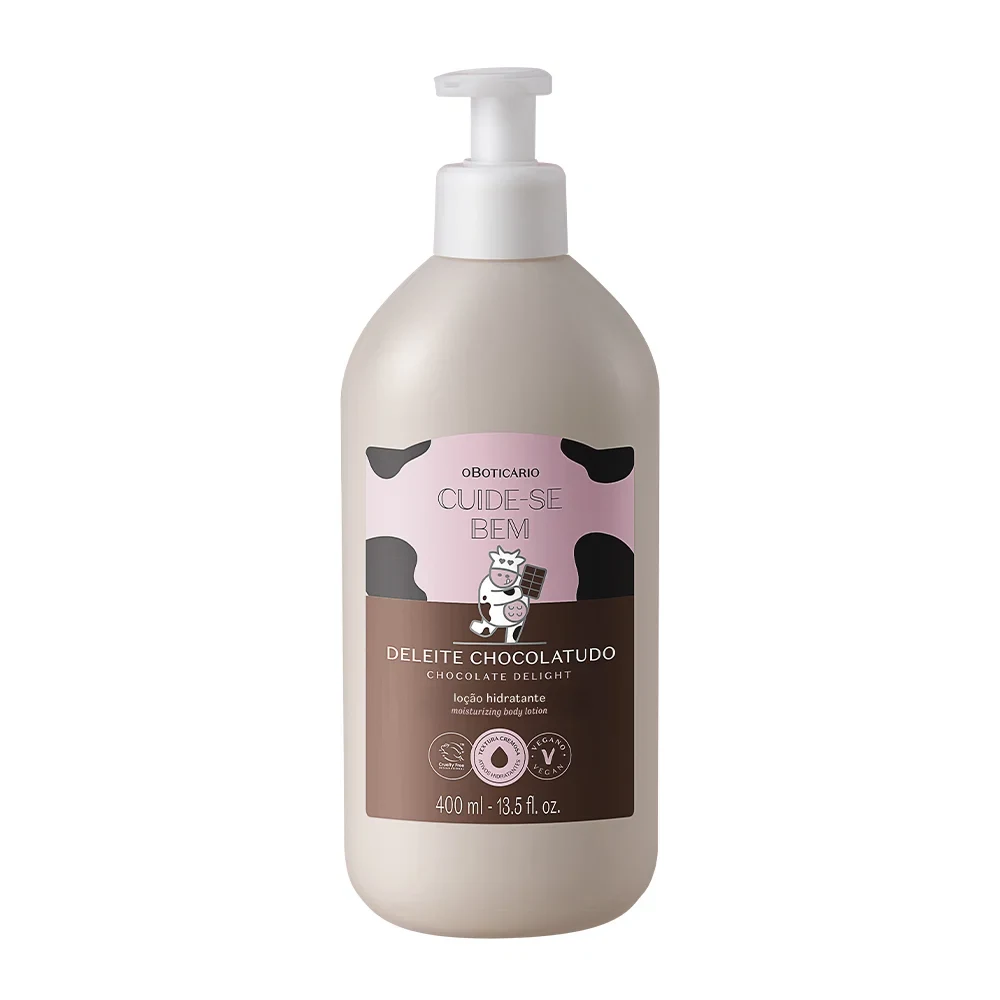 Loção Hidratante Cuide-se Bem Deleite Chocolatudo 400ml
