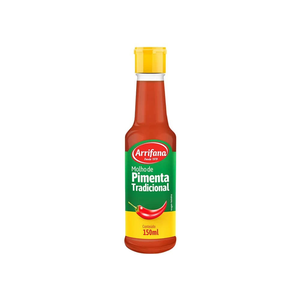 Molho de Pimenta Tradicional Arrifana 150ml