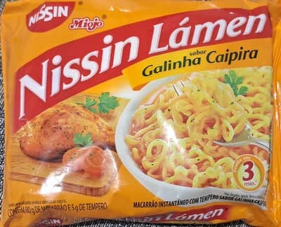 Nissin Lámen Galinha Caipira