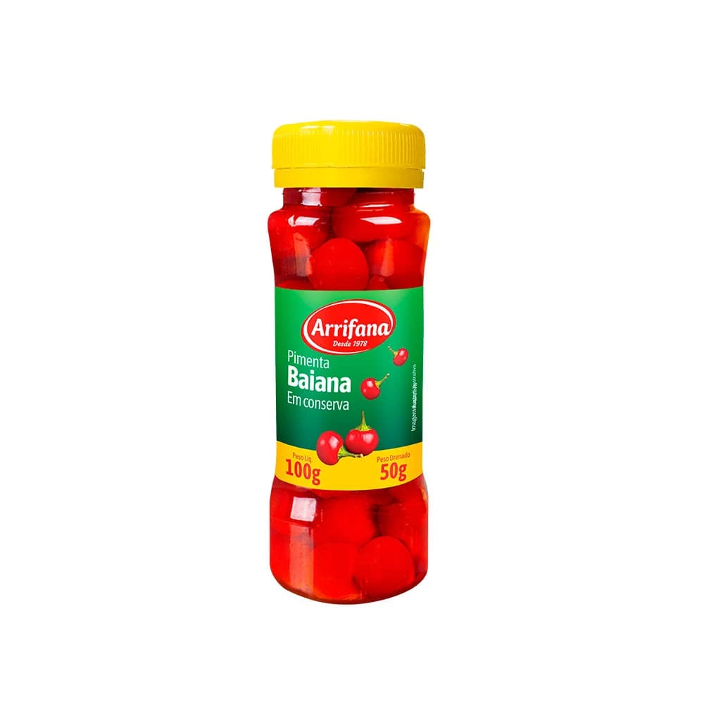 Pimenta Baiana Arrifana em Conserva 50g