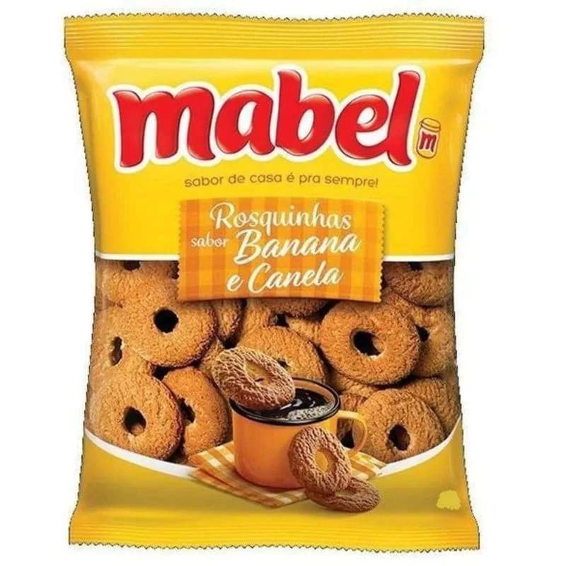 Rosquinhas Mabel Banana com Canela