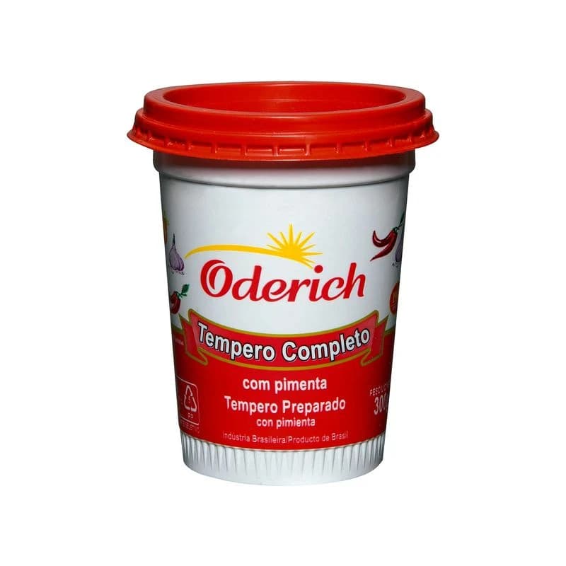 Tempero Completo com Pimenta Oderich